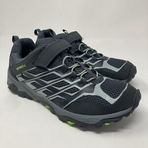 Merrell Moab FST Low AC Waterproof Women's Hiking Shoes Gray Green 6 Trail Walk